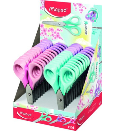 TIJERAS MAPED SENSOFT PASTEL 3D 13 E.24