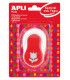 TALADRO GOMA EVA APLI TULIPAN ROJO
