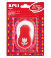 TALADRO GOMA EVA APLI TULIPAN ROJO