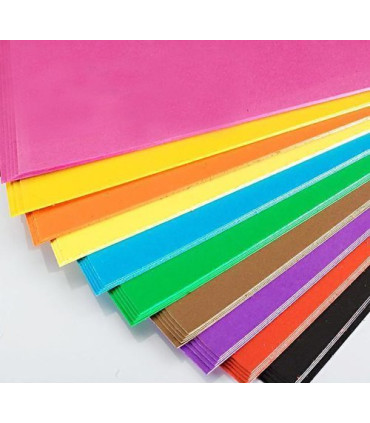 CARTULINA A4 FABR. 185g P/50 VERDE MALAQ