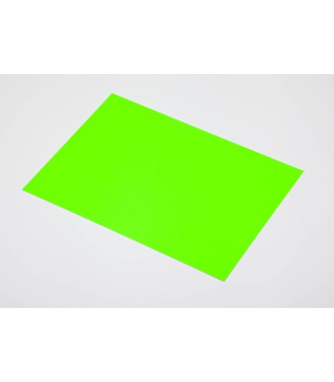 CARTULINA FLUOR 50x65 SADIPAL VERDE P/10