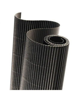 CARTON ONDUL.CANSON R.0,5x0,7 NEGRO P/10