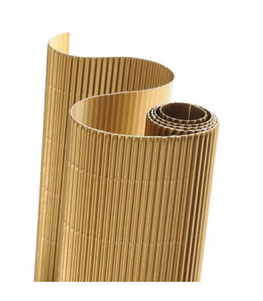 CARTON ONDUL.CANSON R.0,5x0,7 ORO P/10