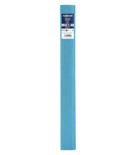 PAPEL CREPE CANSON 30g 0,5x2,5 AZUL TURQ