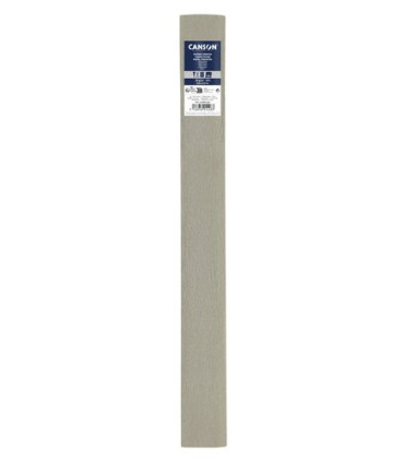 PAPEL CREPE CANSON 30g 0,5x2,5 GRIS