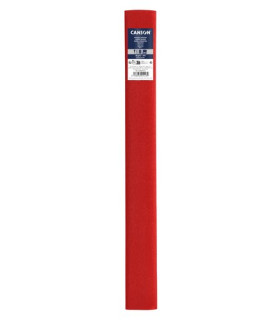 PAPEL CREPE CANSON 30g 0,5x2,5 ROJO VIV