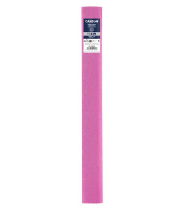 PAPEL CREPE CANSON 30g 0,5x2,5 ROSA