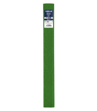 PAPEL CREPE CANSON 30g 0,5x2,5 VERDE BIL