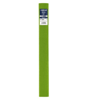 PAPEL CREPE CANSON 30g 0,5x2,5 VERDE PRI
