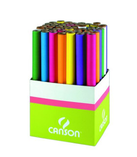 PAPEL SEDA CANSON ROLLO 0,5x5 BLANCO