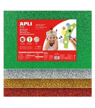GOMA EVA  APLI HOJA 40x60 PURPUR.5 hj