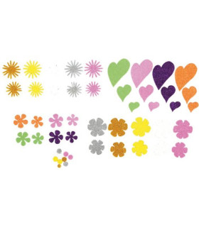 GOMA EVA FIXO ADHES. PURP. FLORES Y CORA