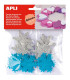GOMA EVA APLI F.ADH.PURP.COPO NIEVE B/22