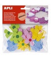 GOMA EVA APLI F.ADH.FLORES B/40
