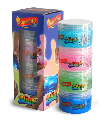 JUEGO SUPERTITE SLIME PURPURINA P/4