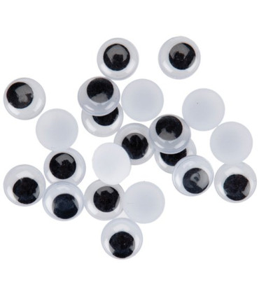 OJOS MOVILES SMART REDO. 18 mm. PACK 20
