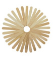 PALILLOS PLANOS NATURAL 15cm. PACK 50