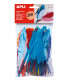 PLUMAS APLI 7-16 cm. SURTIDO B/100