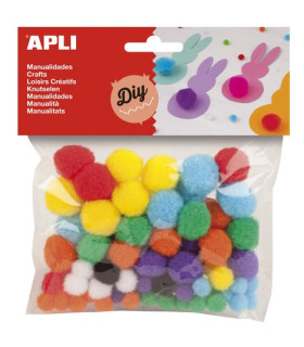 POM POM APLI COLORES B/78