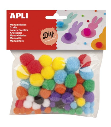 POM POM APLI COLORES B/78