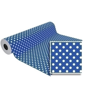 PAPEL REGALO BOBINA BK.62x85 LUNARES