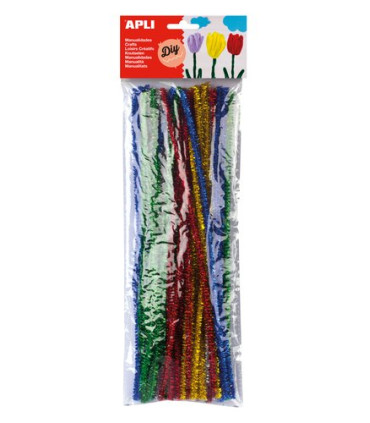 LIMPIA PIPAS APLI BRILLANTE 30 cm. B/50