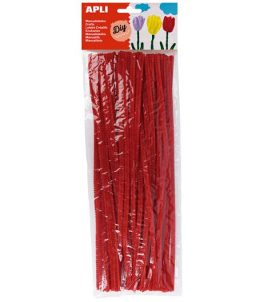 LIMPIA PIPAS APLI ROJO 30 cm. B/50