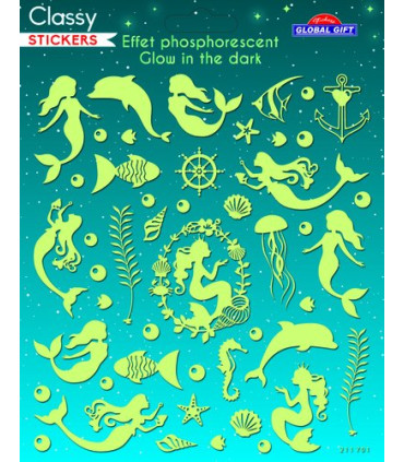 STICKERS ERIK Bl.1h. CLASSY SIRENAS BRIL