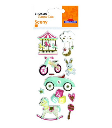 STICKERS ERIK Bl.1h. SCENY SCRAP&DECO CA