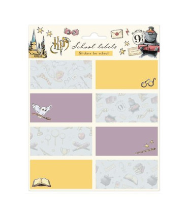 ETIQUETA ESCOLAR ERIK 8x4 HARRY POTTER