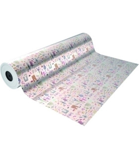 PAPEL REGALO PP BOBINA BK.70x50 DECORADO