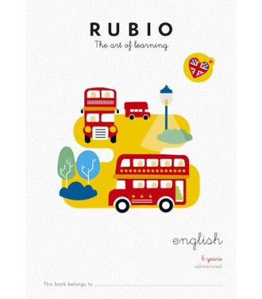 CUADERNO RUBIO A4 in ENGLISH ADVANCED 6