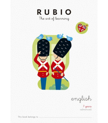 CUADERNO RUBIO A4 in ENGLISH ADVANCED 7