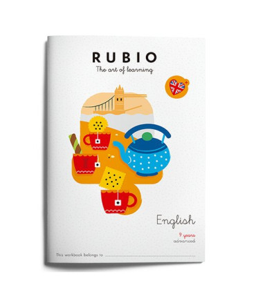 CUADERNO RUBIO A4  ENGLISH ADVANCED 9