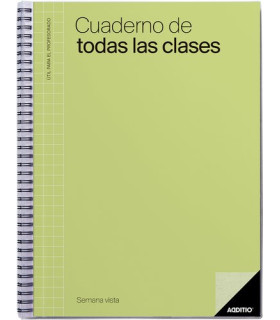 CUADERNO PROFESOR ADDITIO TODAS CLAS S/V