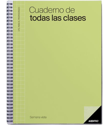 CUADERNO PROFESOR ADDITIO TODAS CLAS S/V