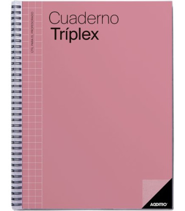 CUADERNO PROFESOR ADDITIO TRIPLEX 225x31