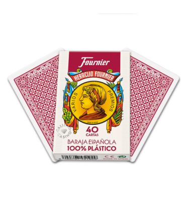 BARAJA ESPAÑOLA PLAST. 40 CARTAS 2100