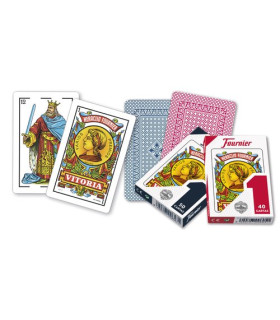BARAJA Nº   1  50 CARTAS CAJA CARTON