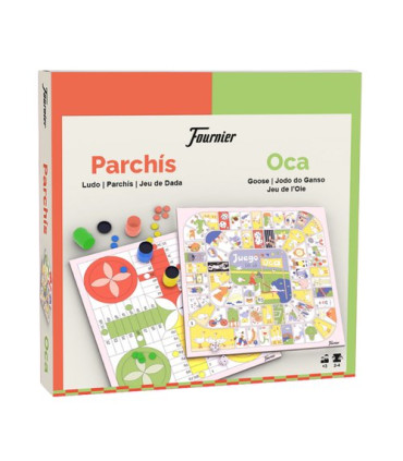 JUEGO PARCHIS OCA 33 CTM. CON ACCESORIOS