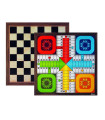 TABLERO PARCHIS 4 AJEDREZ DE 40 Cmts