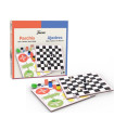 JUEGO PARCHIS AJEDREZ 40 Cmt + ACCESORIO