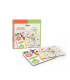 JUEGO PARCHIS OCA 40X40 CON ACCESORIOS