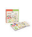 JUEGO PARCHIS OCA 40X40 CON ACCESORIOS