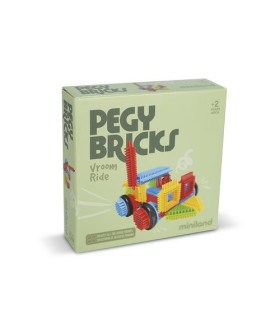 JUEGO MINILAND PEGY BRICKS: VROOM RIDE