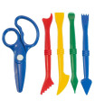 JUEGO MINILAND 5 ACCESORIOS PASTA 14cm