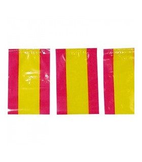BANDERAS PLASTICO ESPAÑOLA B-50 MTS