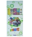 PAPEL REGALO RL.BK.0,7x2 LOS LUNIS (50)