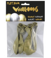 GLOBO PLATINUM ORO BOLSA DE 6