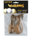 GLOBO PLATINUM ORO ROSA BOLSA DE 6